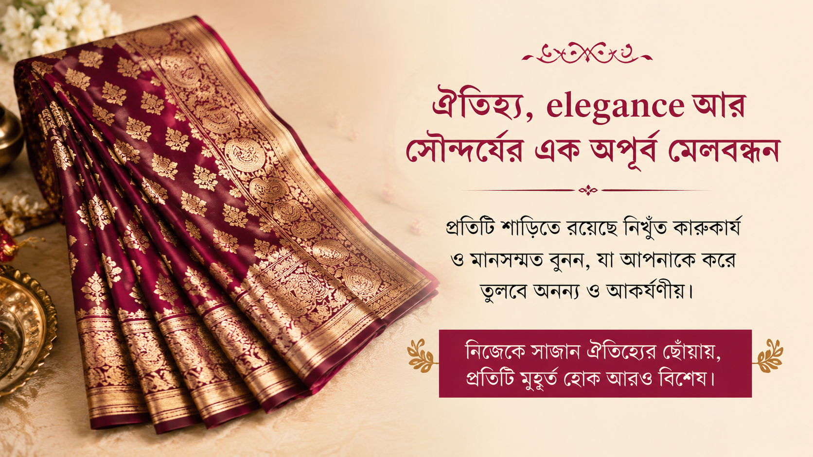 saree caption bangla