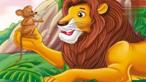 The Lion and the Mouse Completing Story for Class 10